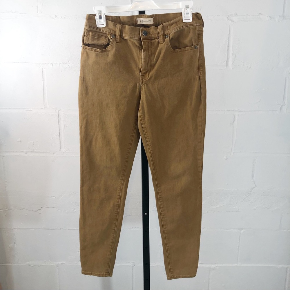 Madewell 9” High Riser Skinny Skinny Jeans Size 28 Camel